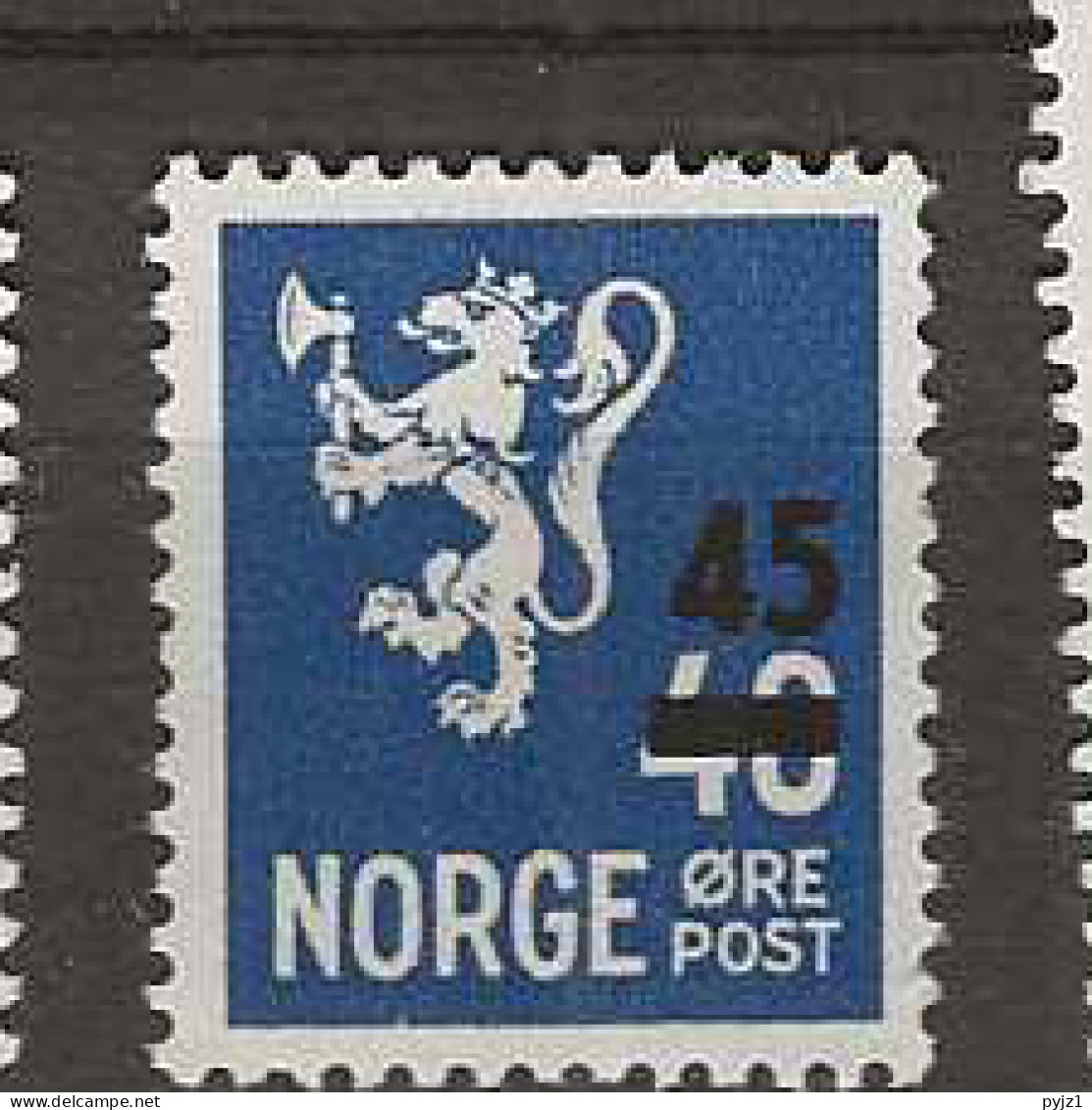 1949 MNH Norway Mi 343 Postfris** - Unused Stamps