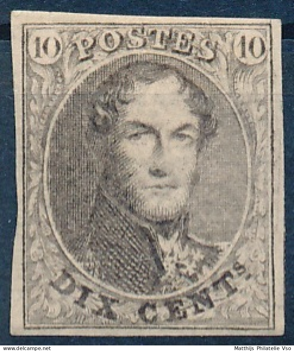 [** SUP] N° 10, 10c Brun, Belles Grandes Marges. Fraîcheur Postale - Certificat Photo - Cote: 2800€ - 1858-1862 Médaillons (9/12)