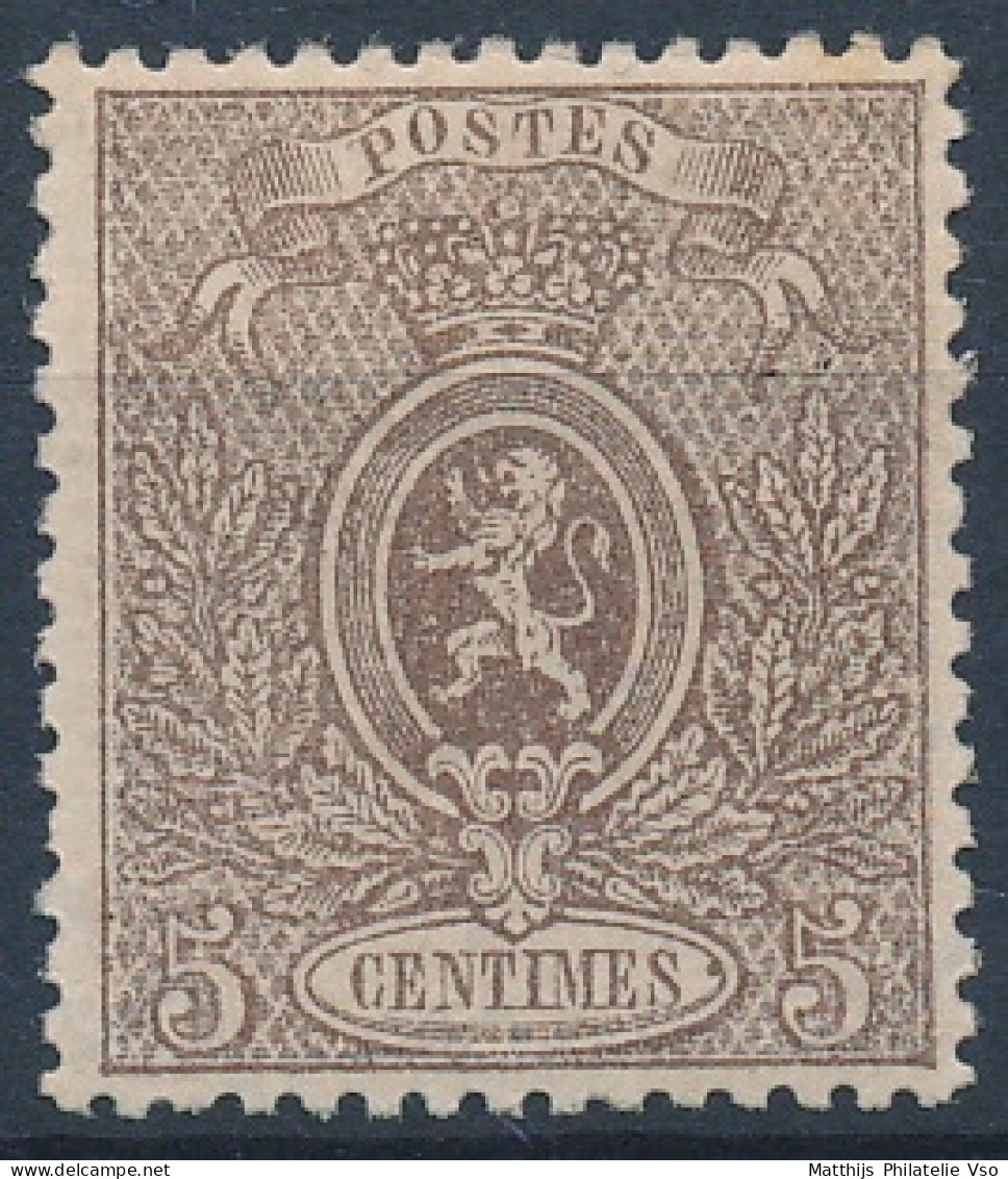 [** SUP] N° 25, 5c Brun, Excellente Dentelure Et Centrage - Fraîcheur Postale. LUXE - Cote: 4125€ - 1866-1867 Coat Of Arms