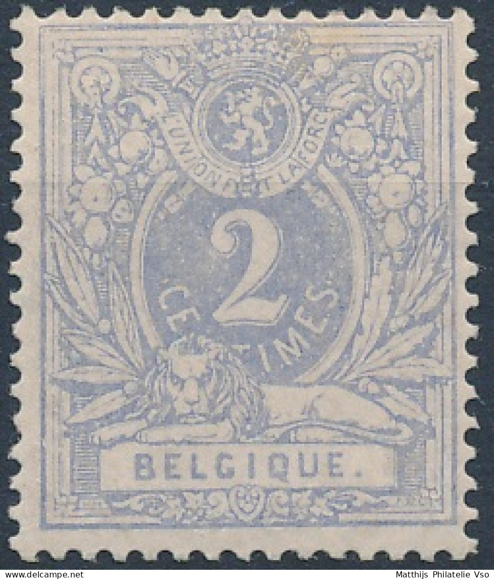 [** SUP] N° 27c, 2c Crayeux, TB Centrage (non Compté) - Fraîcheur Postale. LUXE - Cote: 890€ - 1869-1883 Leopoldo II
