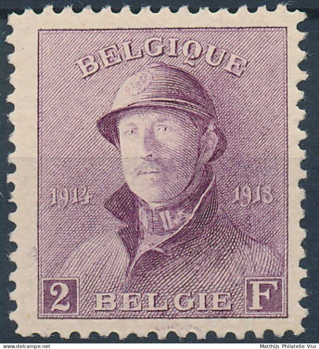[** SUP] N° 176, 2F Violet 'Casqué', La Bonne Valeur. Bon Centrage (non Compté) Et Dentelure Parfaite - Fraîcheur Postal - 1919-1920 Trench Helmet