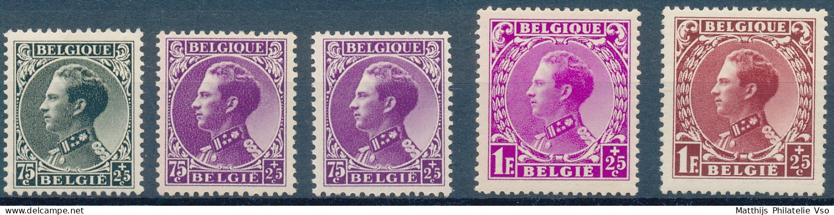 [** SUP] N° 390/93, La Série Complète + Nuance - Fraîcheur Postale - Cote: 159€ - Unused Stamps