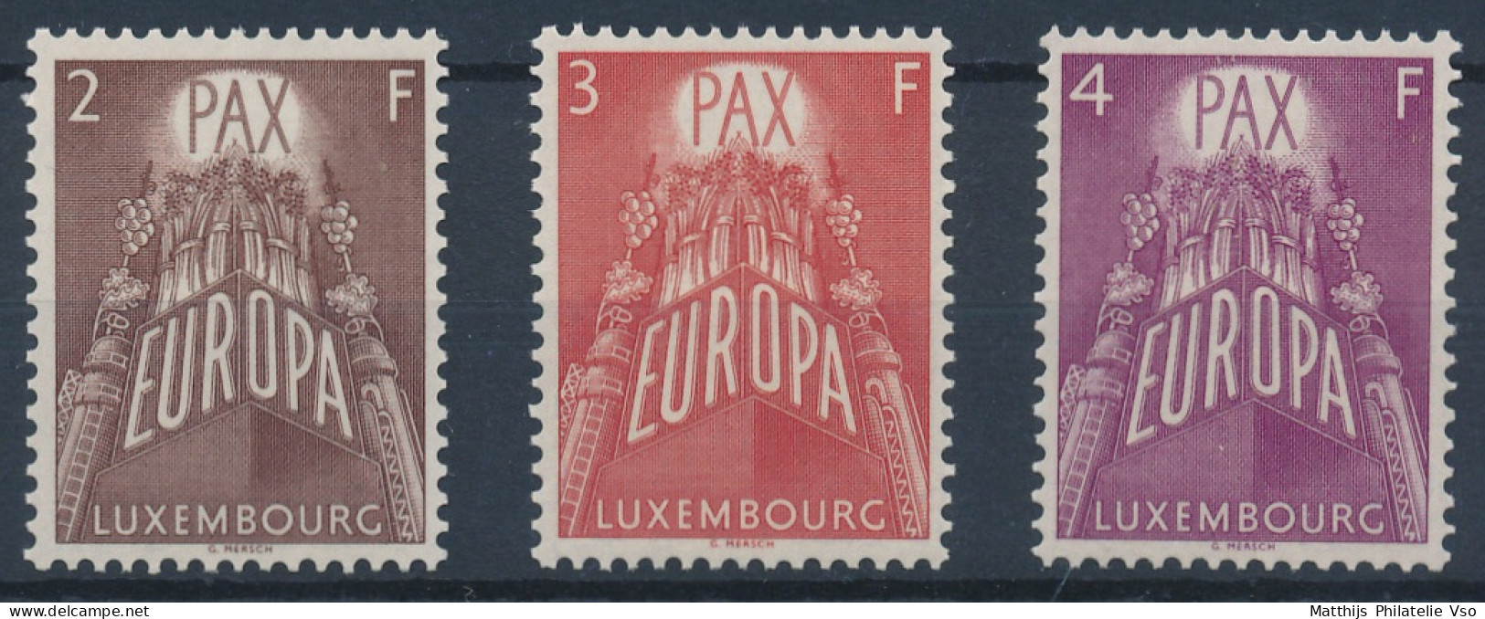 [** SUP] N° 531/33, Europa 1957, La Série Complète - Fraîcheur Postale - Cote: 150€ - Other & Unclassified