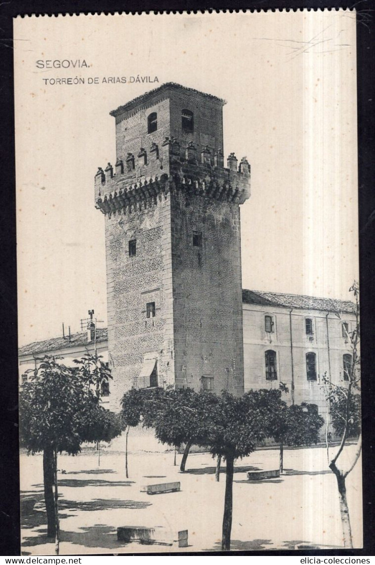 España - Circa 1920 - Postcard - Segovia - Arias Davila Tower - Segovia