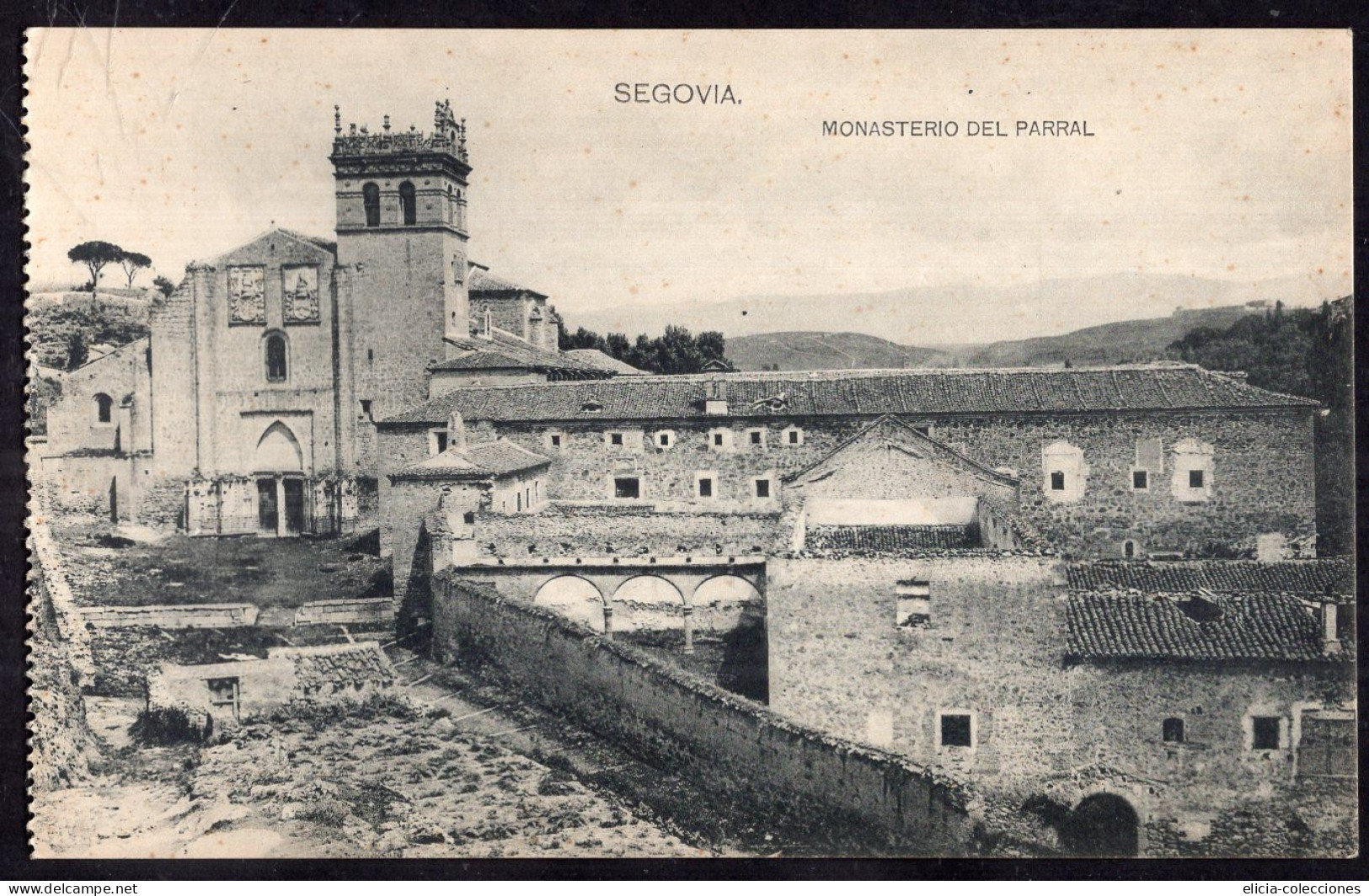 España - Circa 1920 - Postcard - Segovia - Del Parral Monastery - Segovia