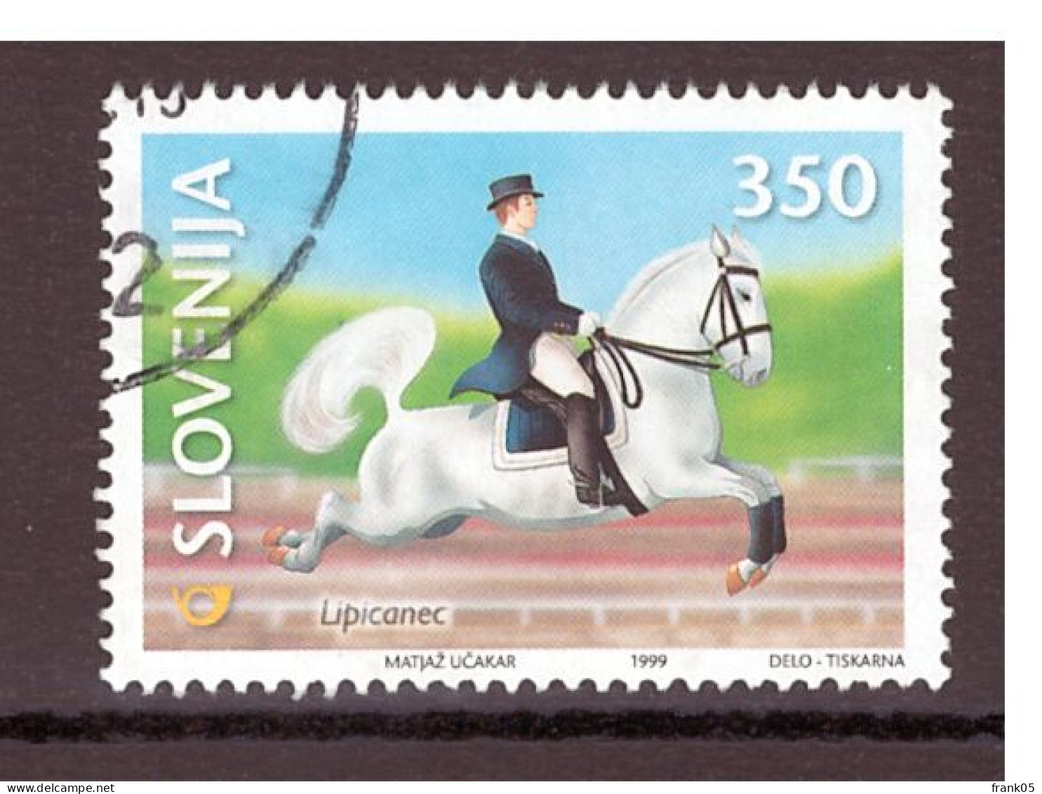 Slowenien / Slovenia Horse Mi. Nr. 266 O - Eslovenia