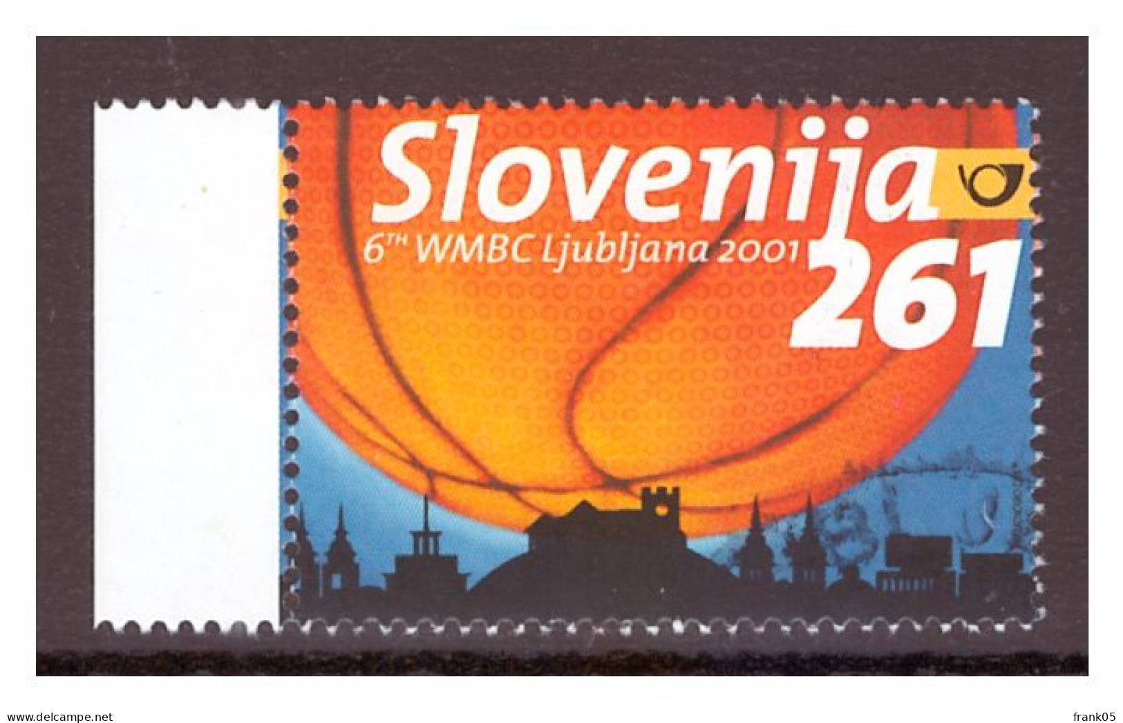 Slowenien / Slovenia WMBC Ljubljana Mi. Nr. 358 O - Eslovenia