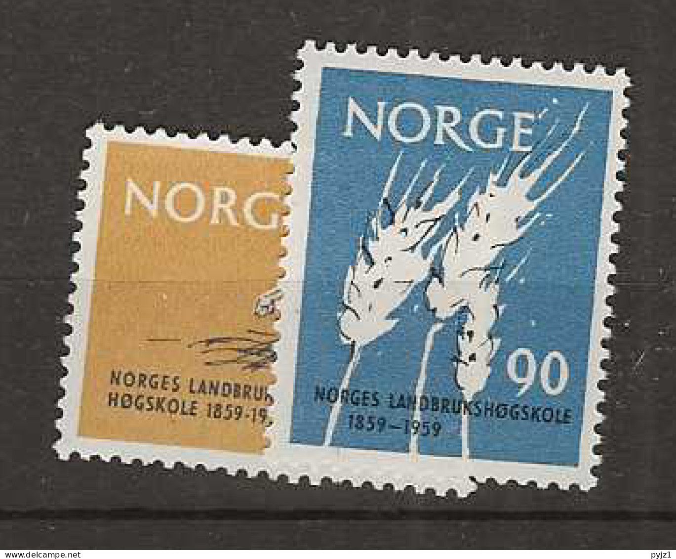 1959 MNH Norway Mi 436-37, Postfris** - Ongebruikt