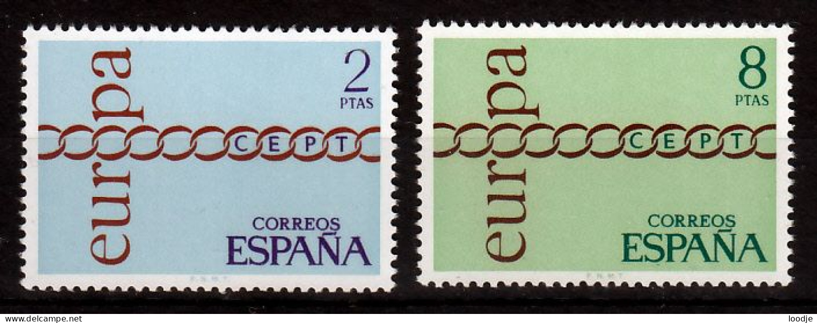 Spanje Europa Cept 1971 Postfris - 1971