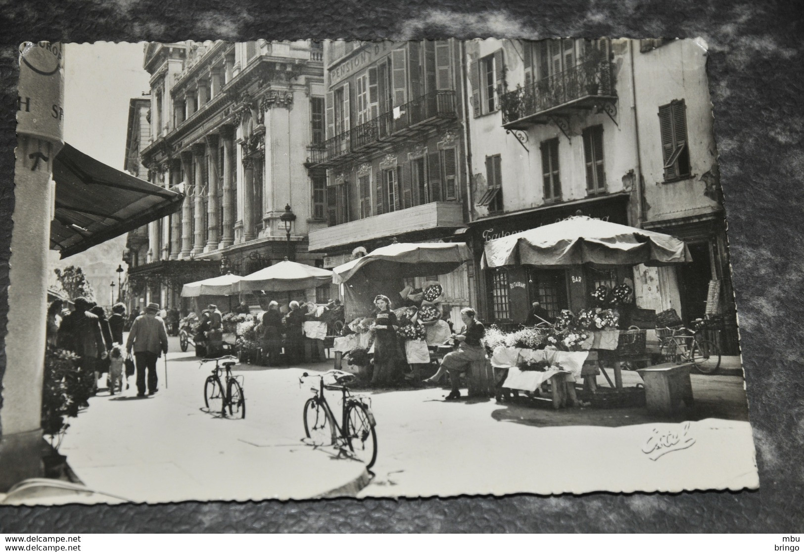 A179  NICE Marché Aux Fleurs   1950 - Mercati, Feste