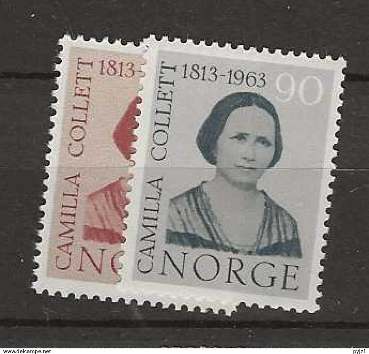 1963 MNH Norway Mi 485-86 Postfris** - Ungebraucht
