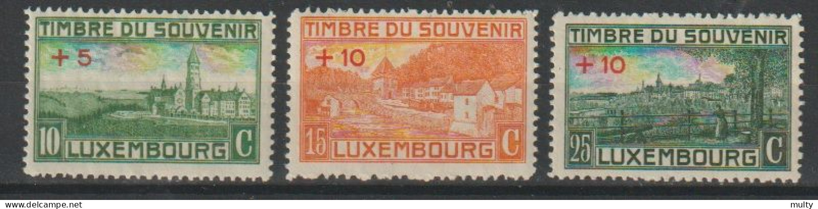 Luxemburg Y/T 137 / 139 * MH - Andere & Zonder Classificatie