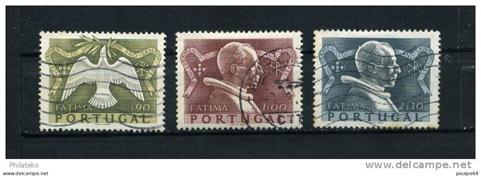 N°745/46/47 - Année Sainte De Fatima - Used Stamps