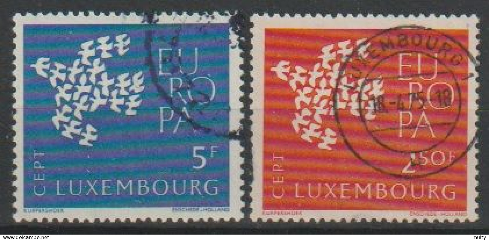 Luxemburg Y/T 601 / 602 (0) - Used Stamps