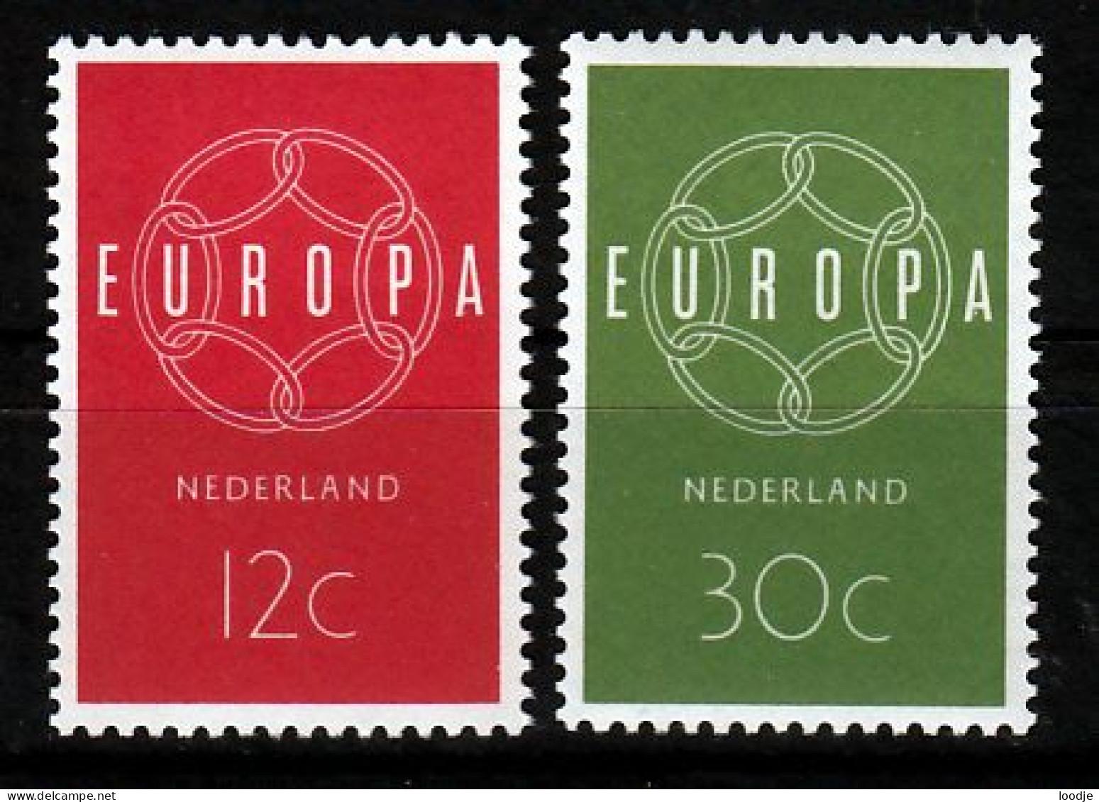 Nederland Europa Cept 1959 Postfris - 1959