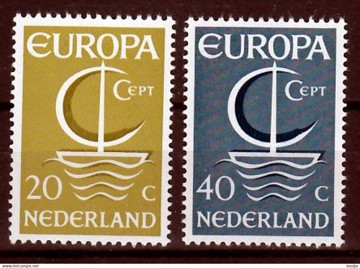 Nederland  Europa Cept 1966 Postfris - 1966