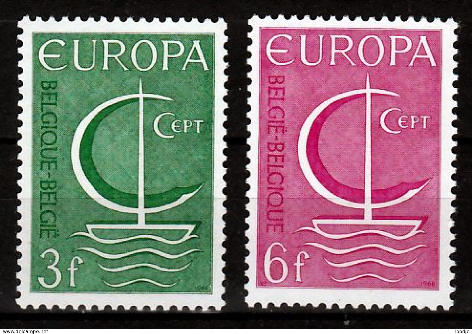 Belgie  Europa Cept 1966 Postfris - 1966