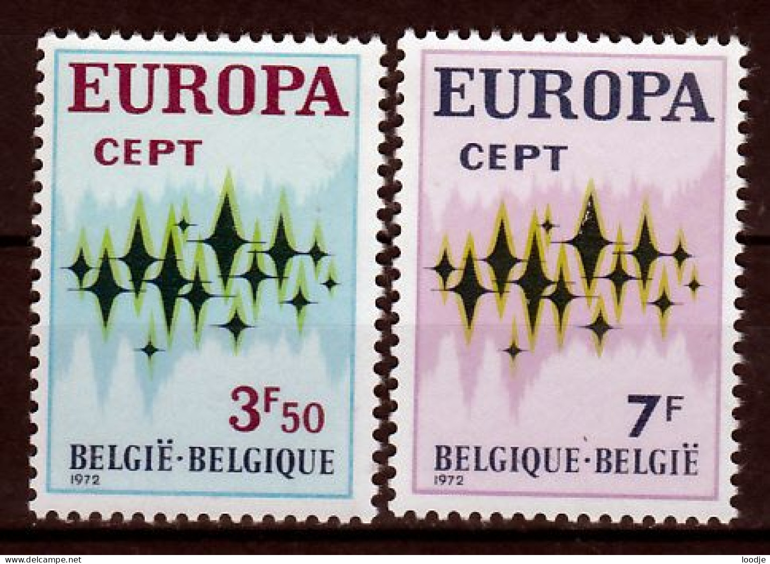 Belgie Europa Cept 1972 Postfris - 1972