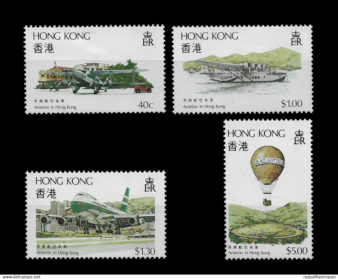 HONG KONG STAMP - 1984 Aviation In Hong Kong SET MNH (NP#01) - Neufs