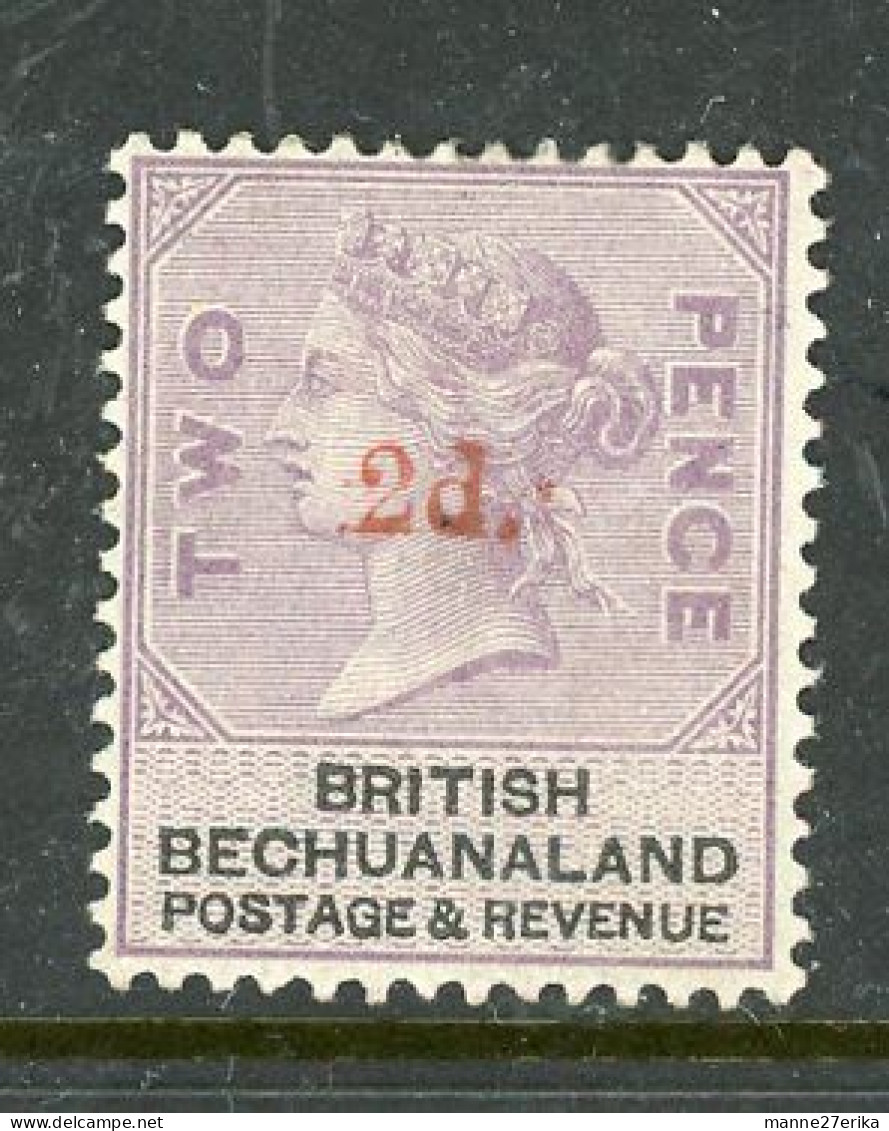 -1888- British Bechuanaland-"Queen Victoria" MH (*) Overprinted ! - 1885-1895 Colonia Británica