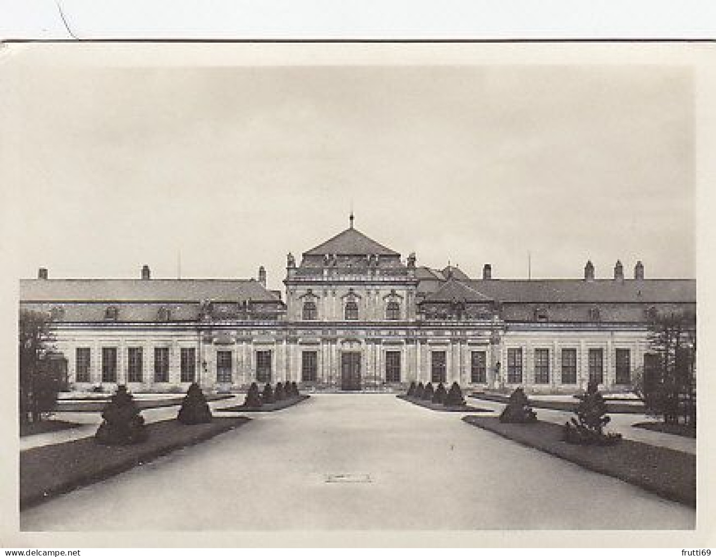 AK 169283 AUSTRIA - Wien - Unteres Belvedere - Barockmuseum - Gartenseite - Belvédère