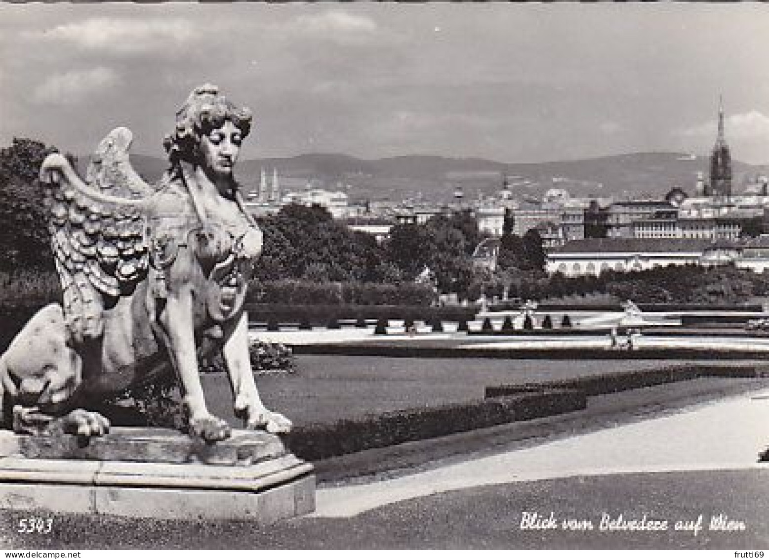 AK 169287 AUSTRIA - Wien - Blick Vom Belvedere Auf Wien - Belvedère