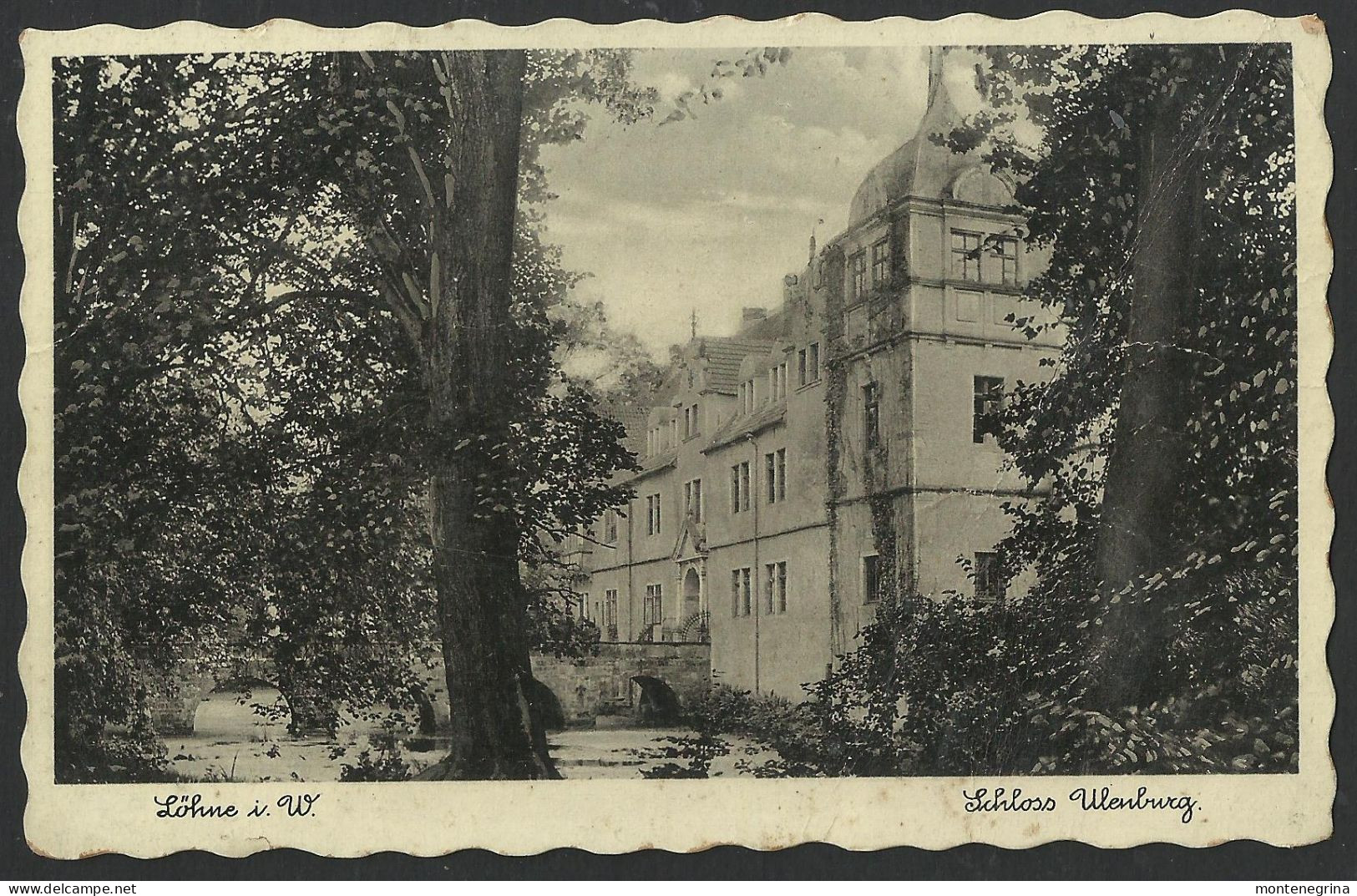 Löhne I. W. -  Schloss Ulenburg - Ed. Fritz  Steffen - 1941 Old Postcard (see Sales Conditions) 09104 - Loehne