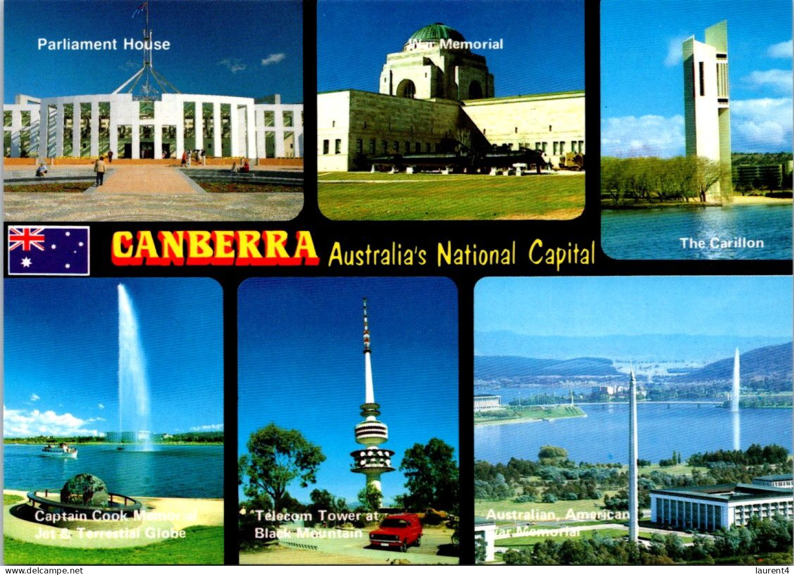 6-10-2023 (3 U 30) Australia - ACT - Canberra (2 Postcards) Australia's Capital - Canberra (ACT)