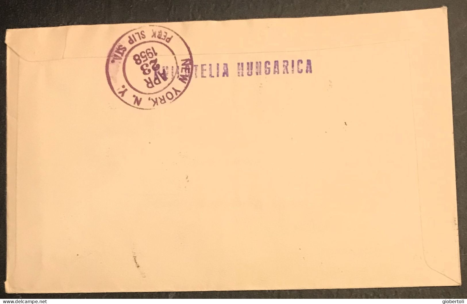 Ungheria/Hungary/Hongrie: Raccomandata, Registered, Recommandè, "Bruxelles 1958" - 1958 – Brussel (België)