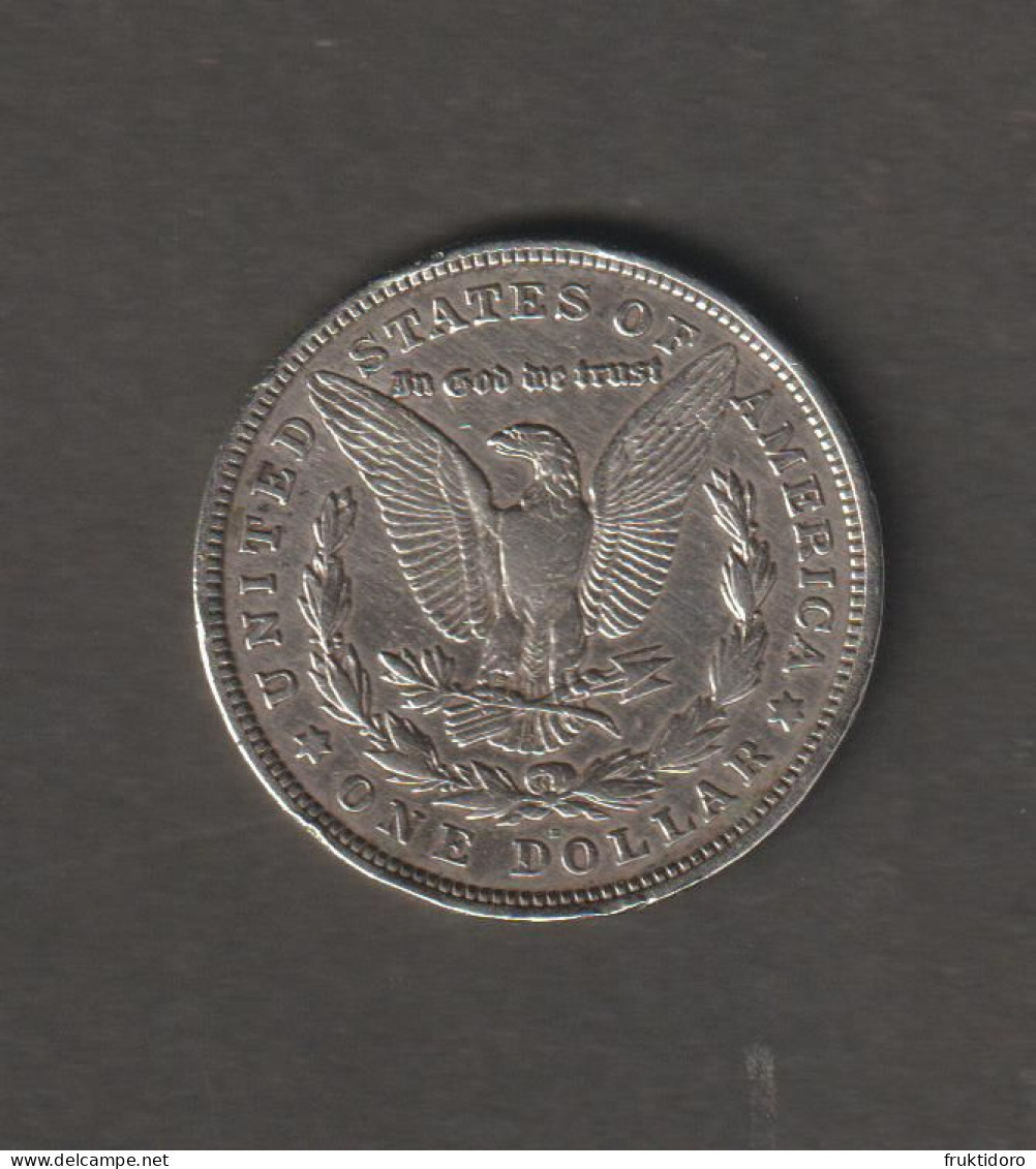 Coin United States 1921 1 Dollar - Silver Morgan Dollar - Denver - 1921-1935: Peace (Pace)