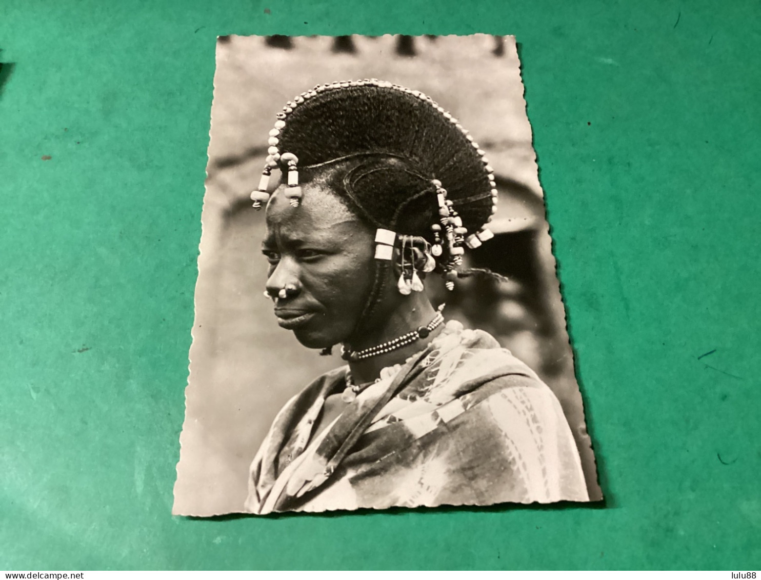 NIGER. Coiffure De Femme Peul - Niger