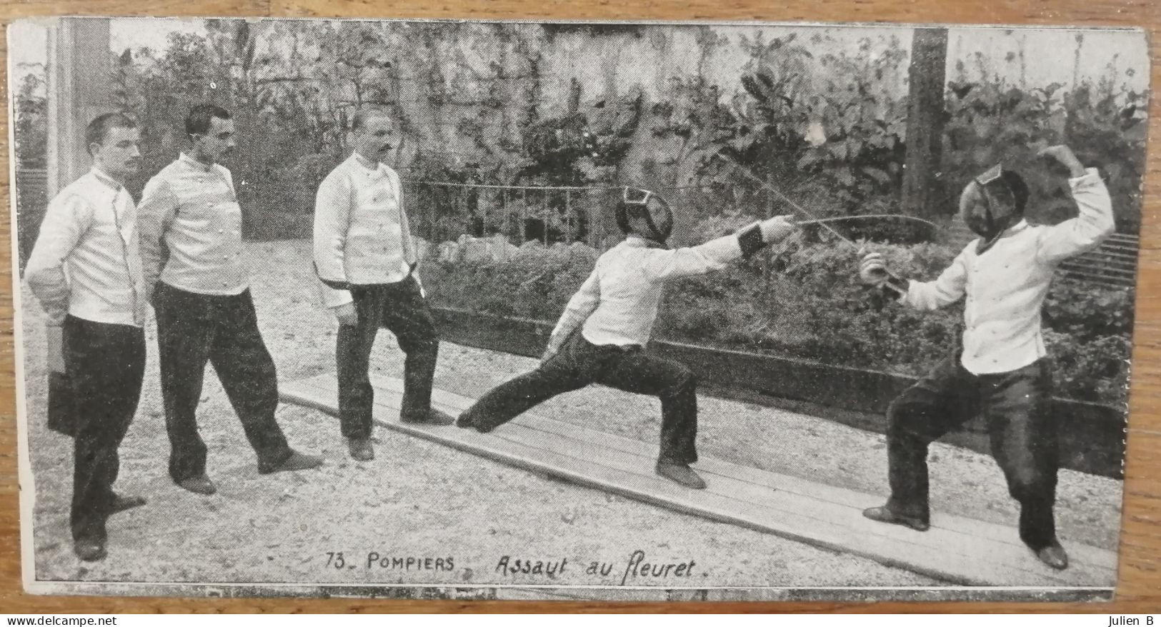 Pompiers, Escrime, Assaut Au Fleuret - Escrime