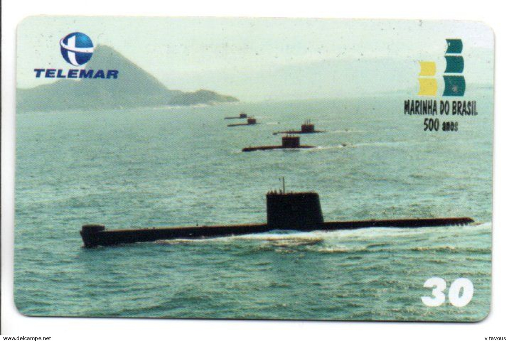 Armée Army Bateau Navire  Télécarte Brésil Phonecard (1120) - Brasilien