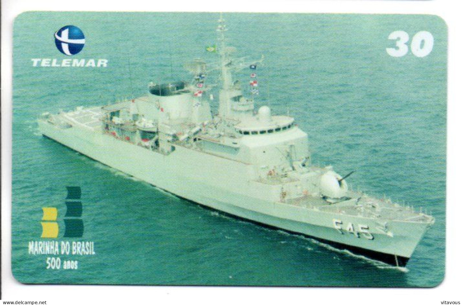 Armée Army Bateau Navire  Télécarte Brésil Phonecard (1121) - Brasilien