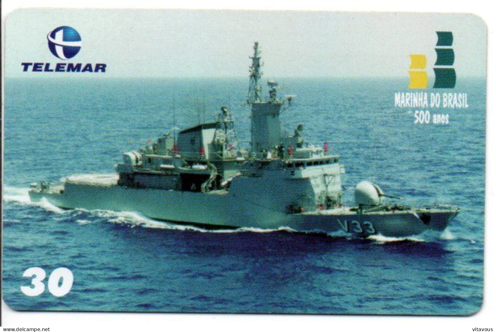 Armée Army Bateau Navire  Télécarte Brésil Phonecard (1122) - Brasilien