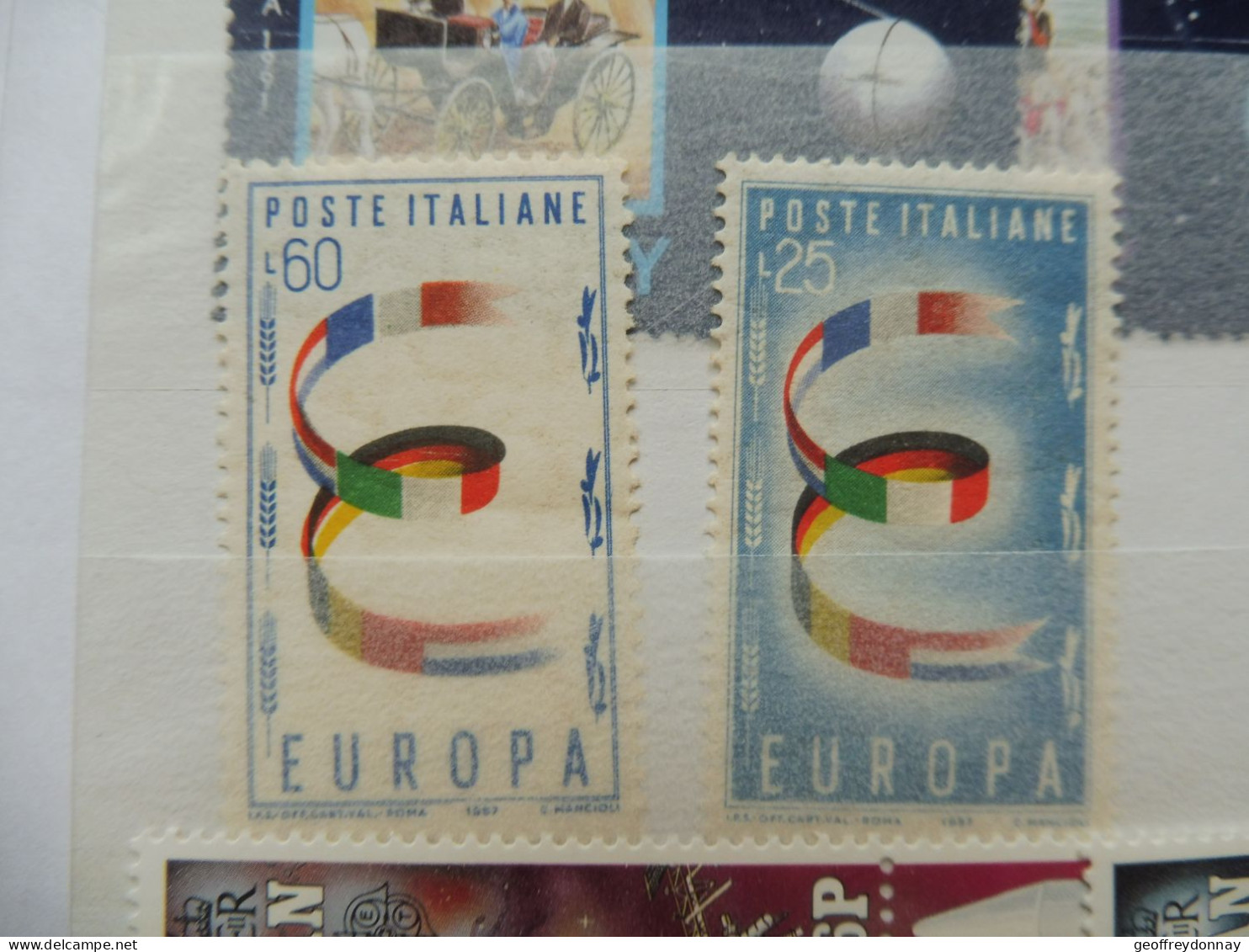 Europa 744/745  Mnh Neuf ** Année 1967 Italie Italia Italien - 1967