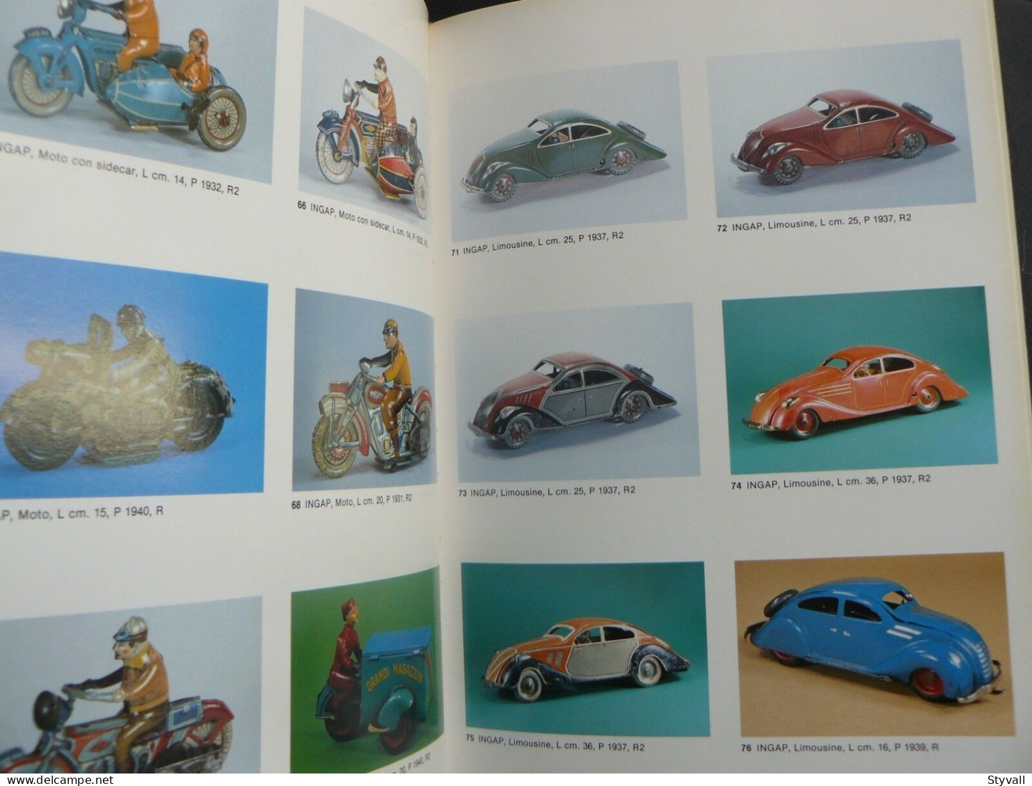 Paolo Rampini: Enciclopedia Delle Auto-giocattolo 1890-1940 (miniatures-jouets) - Boeken Over Verzamelen