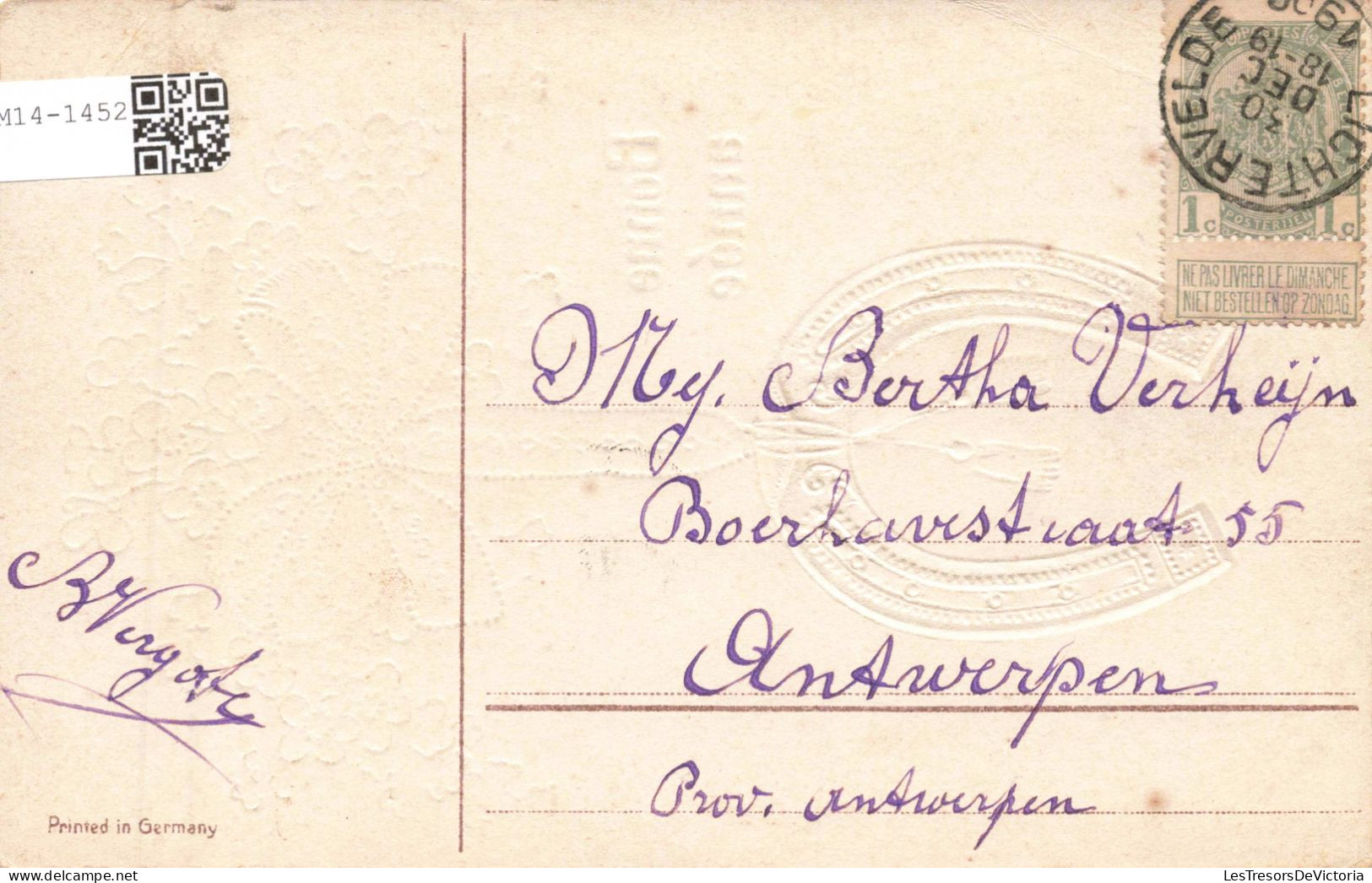 FÊTES - VŒUX - Bonne Année - Colorisé - Carte Postale Ancienne - Neujahr