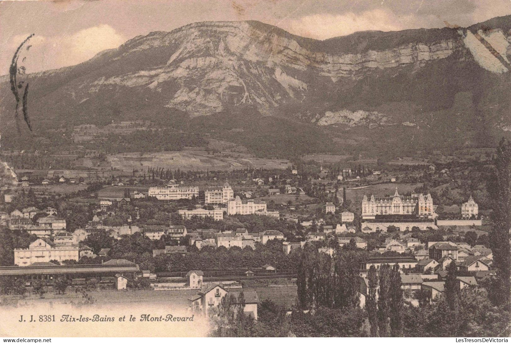 FRANCE - Aix Les Bains Et Le Mont Revard - Carte Postale Ancienne - Aix Les Bains