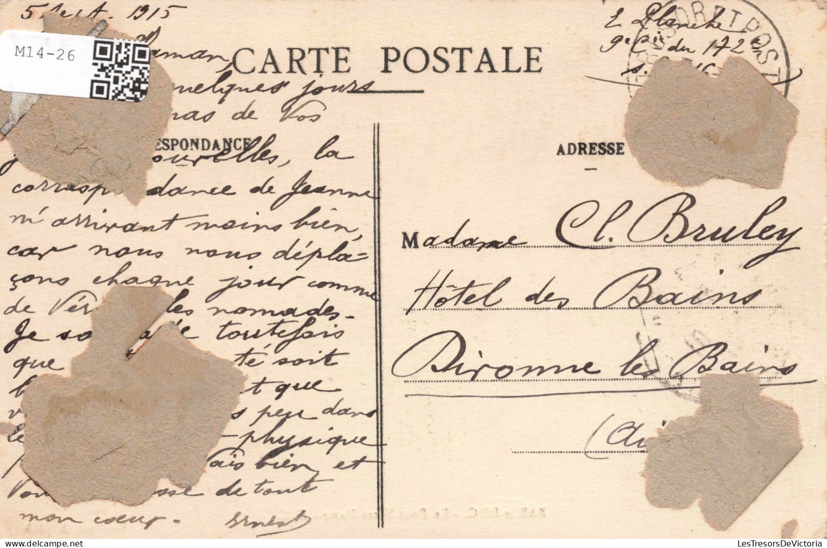 FRANCE - Bar Le Duc - Le Pont Notre Dame - EC - Carte Postale Ancienne - Bar Le Duc