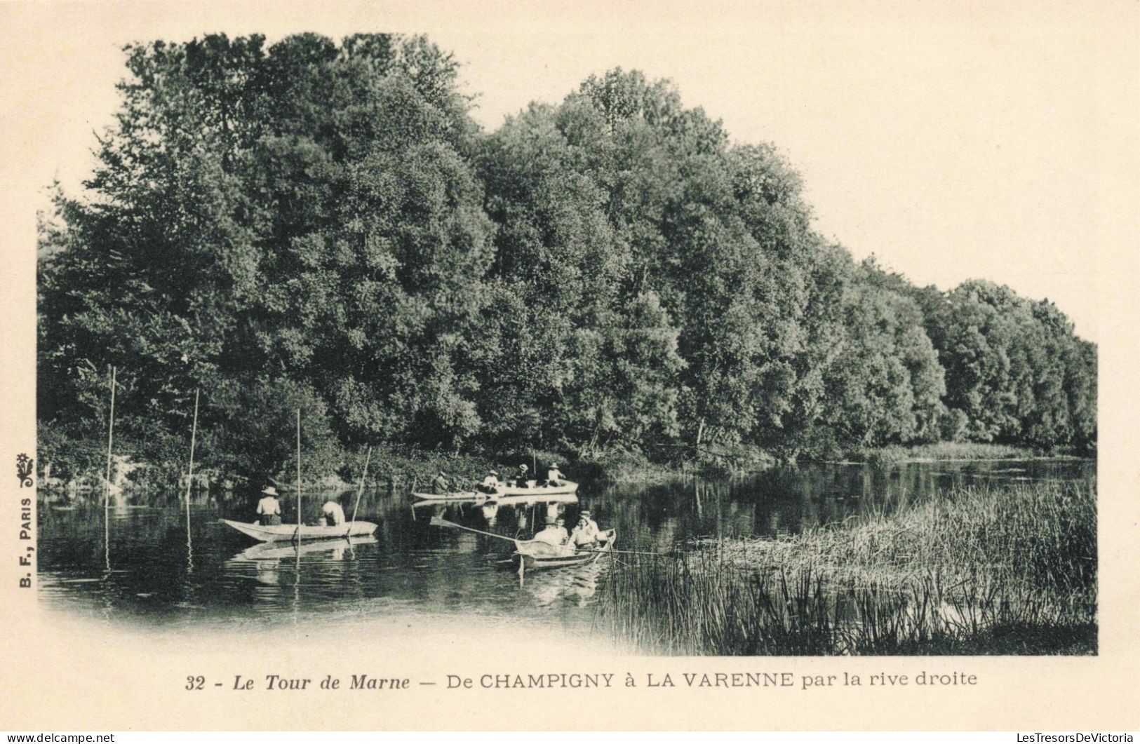 FRANCE - La Tour De Marne - De Champigny à Varennes Par La Rive Droite - Carte Postale Ancienne - Champigny Sur Marne