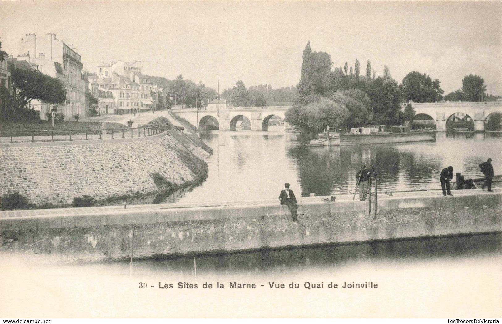 FRANCE - Les Sites De La Marne - Vue Du Quai De Joinville - Carte Postale Ancienne - Joinville Le Pont