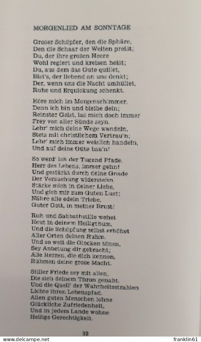 Vermischte Gedichte Von Oswald Hafner. - Poems & Essays