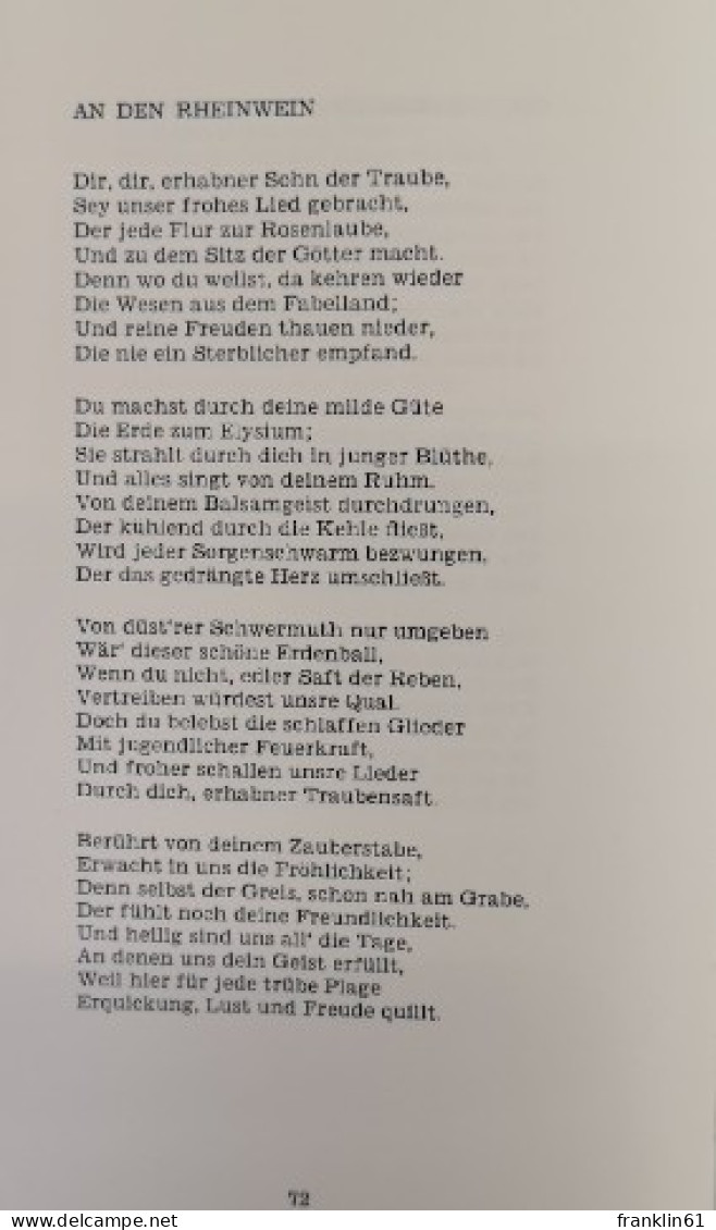 Vermischte Gedichte von Oswald Hafner.