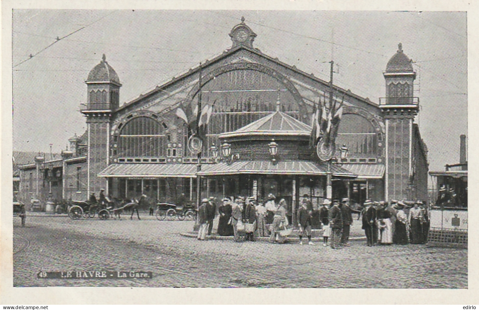 *** 76  ***   LE HAVRE  La Gare -- Neuve TTBE  - Estaciones