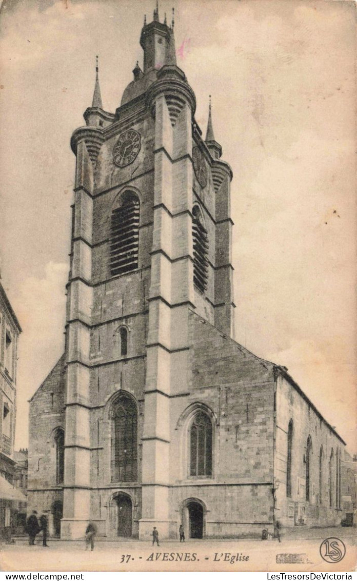 FRANCE - Avesnes - L'Eglise - Carte Postale Ancienne - Avesnes Sur Helpe