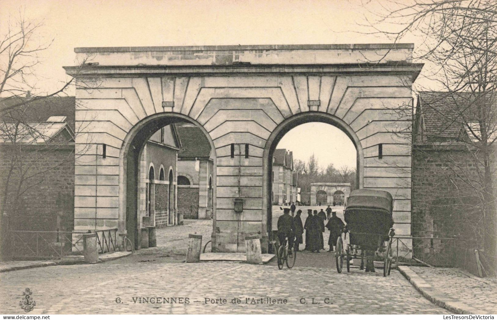 FRANCE - Vincennes - Portes De L'Artillerie - CLC - Carte Postale Ancienne - Vincennes