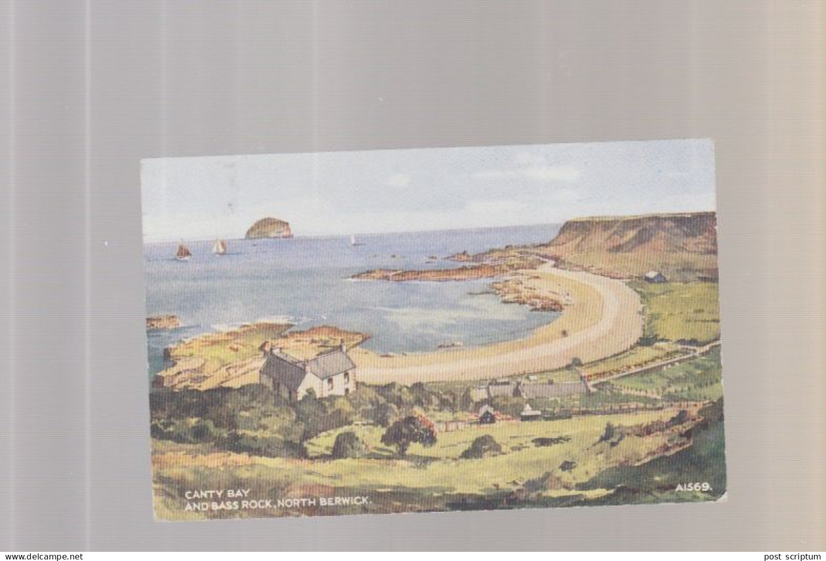 Royaume-Uni - Ecosse - Canty Bay And Bass Rock - North Berwick - Berwickshire