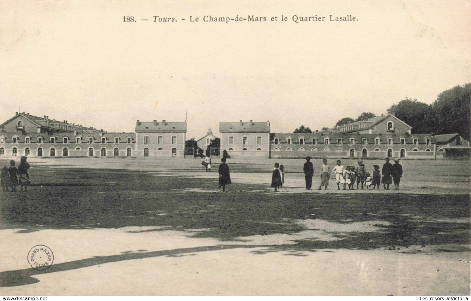 FRANCE - Tours - Le Champ De Mars Et Le Quartier Lasalle - Carte Postale Ancienne - Tours