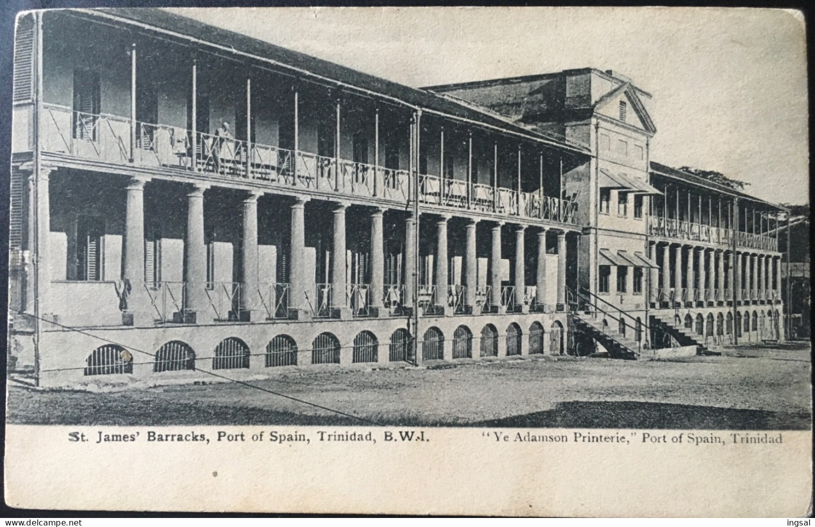 TRINIDAD……….PORT OF SPAIN……..St. James Barracks….. - Trinidad